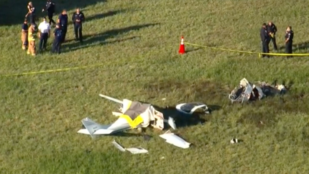 Deadly plane crash at North Perry Airport in Pembroke Pines, Fla. 