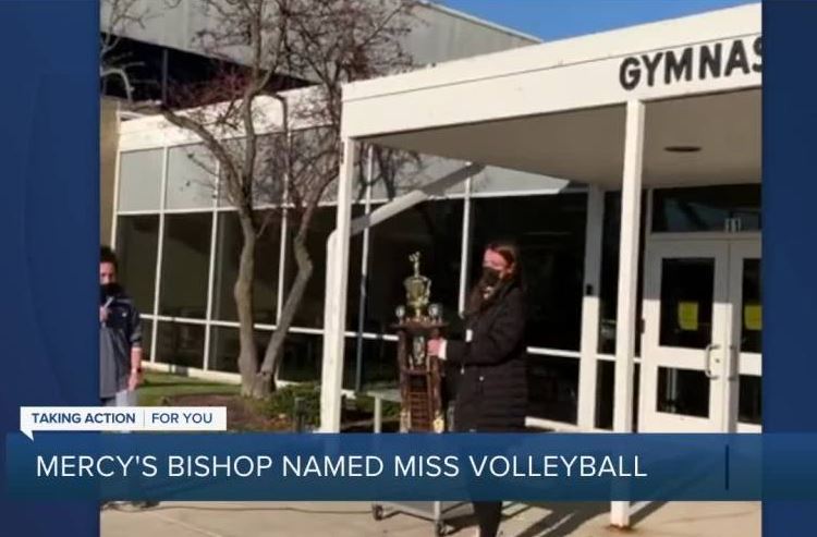 Mercy's Julia Bishop named 2020 Miss Volleyball in Michigan