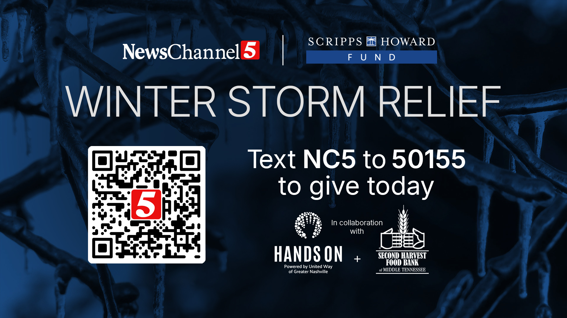 NewsChannel 5 Winter Storm Relief 2026