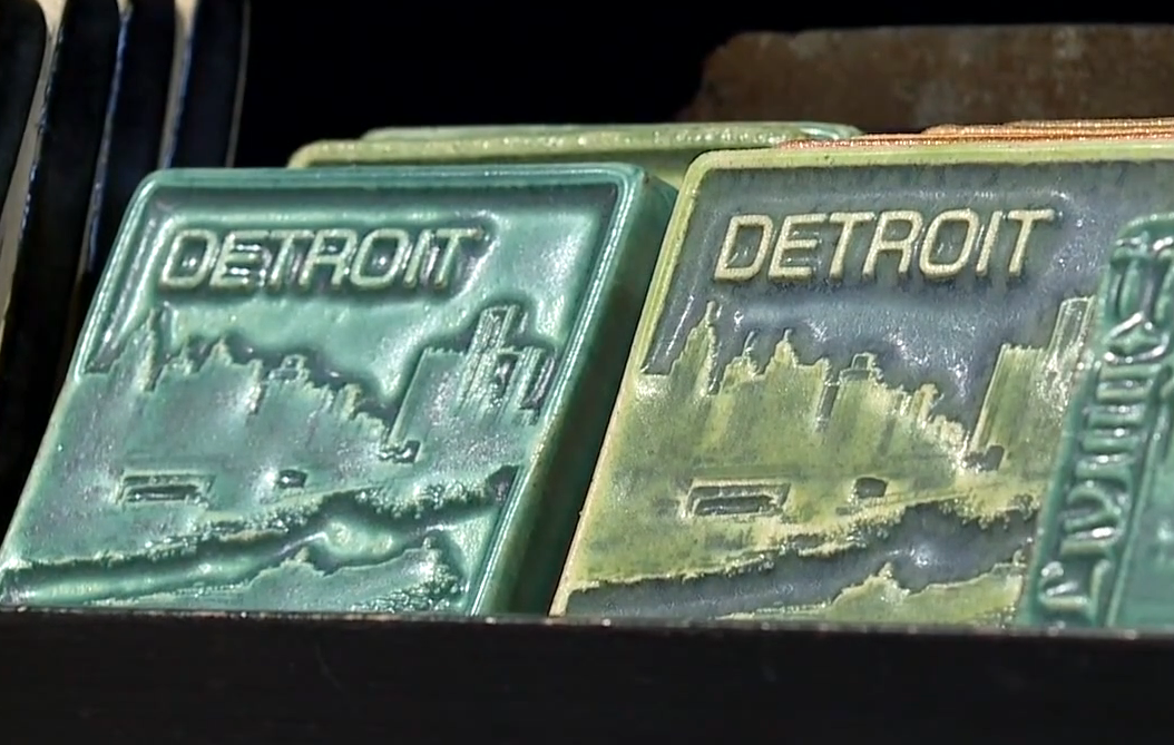 Pewabic Pottery tiles
