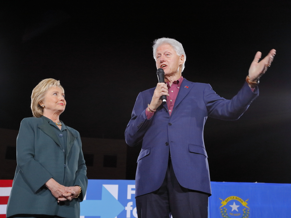 Las,Vegas,,Nv,-,February,19:,Democratic,Presidential,Candidate,Former