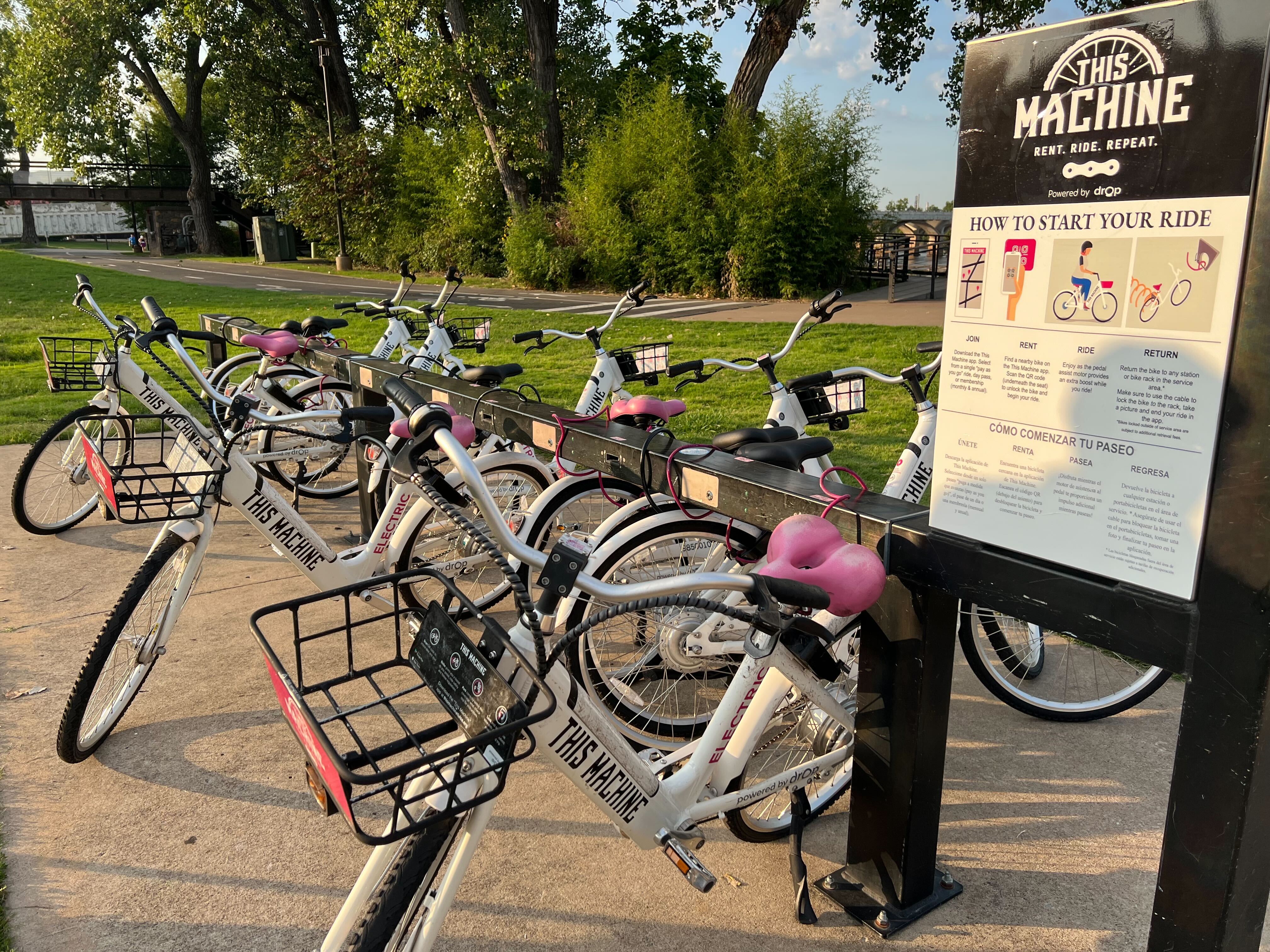 This Machine bikes