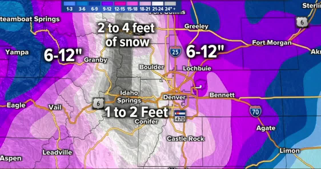 March 11 2021 look at upcoming snowstorm
