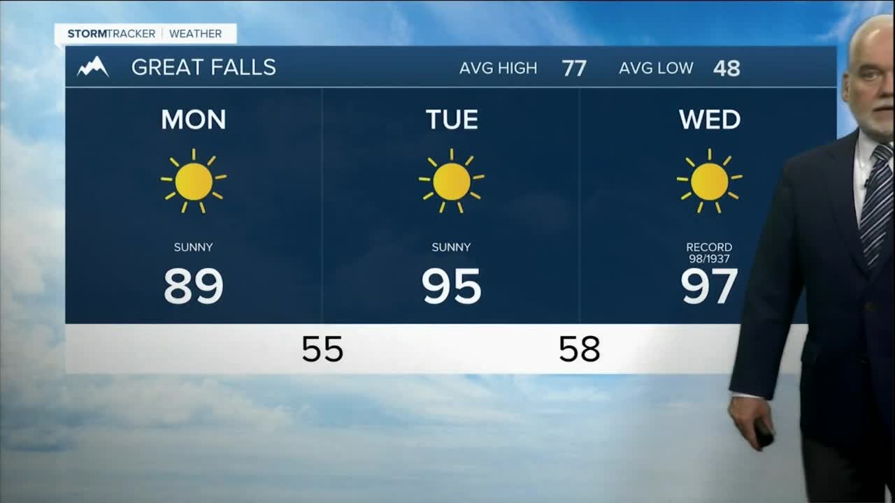 Hot week ahead