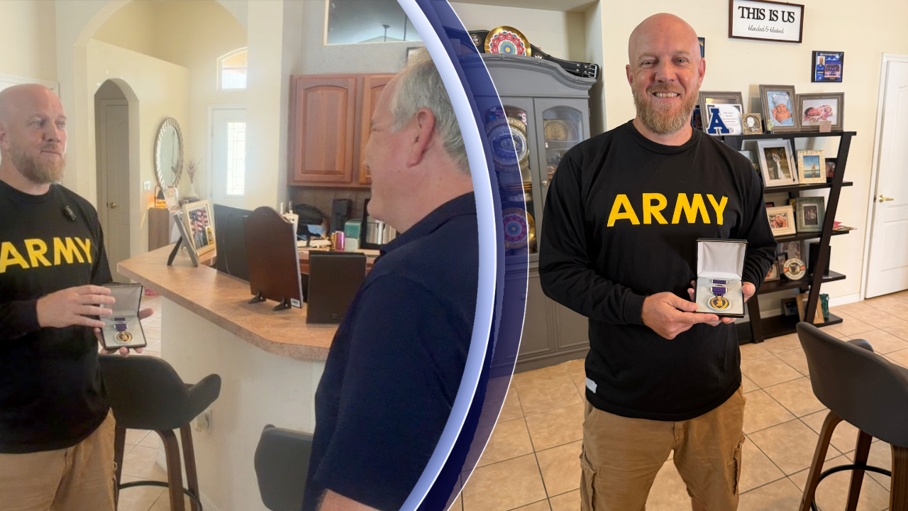 Army veteran reflects on Purple Heart, resilience and a life he calls blessed