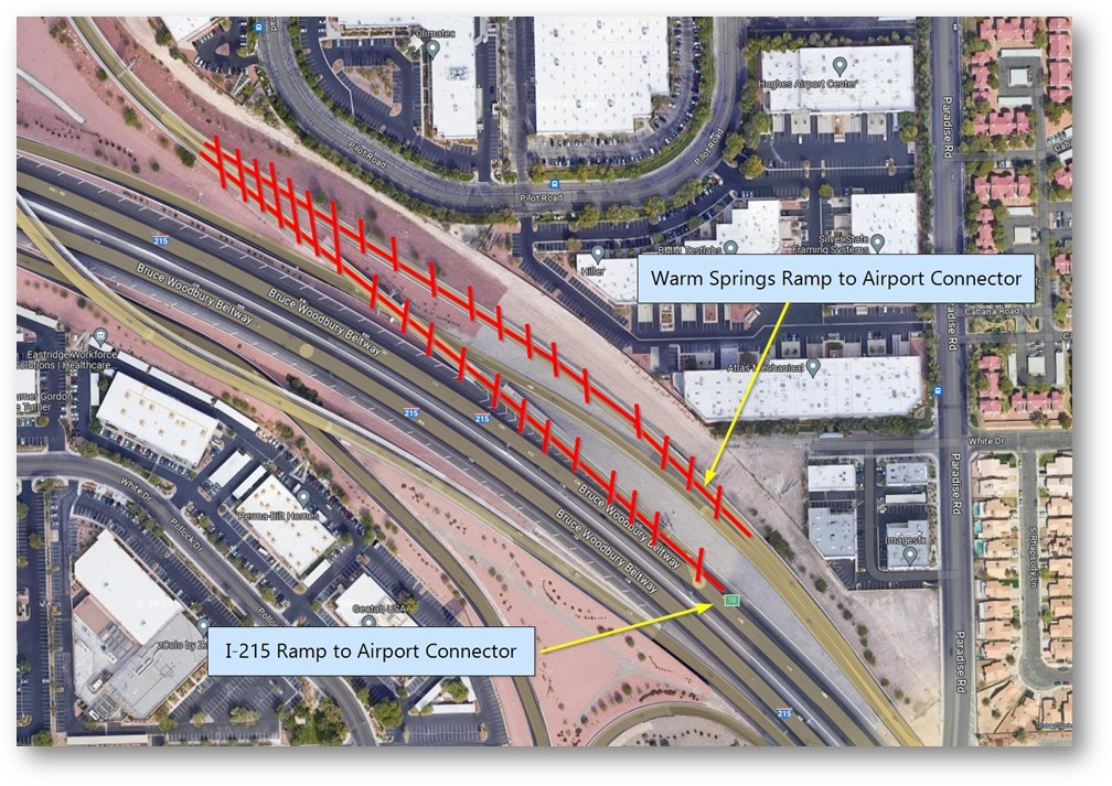 Airport Connector Tunnel Ramp Closure - end of Oct. to early Nov.