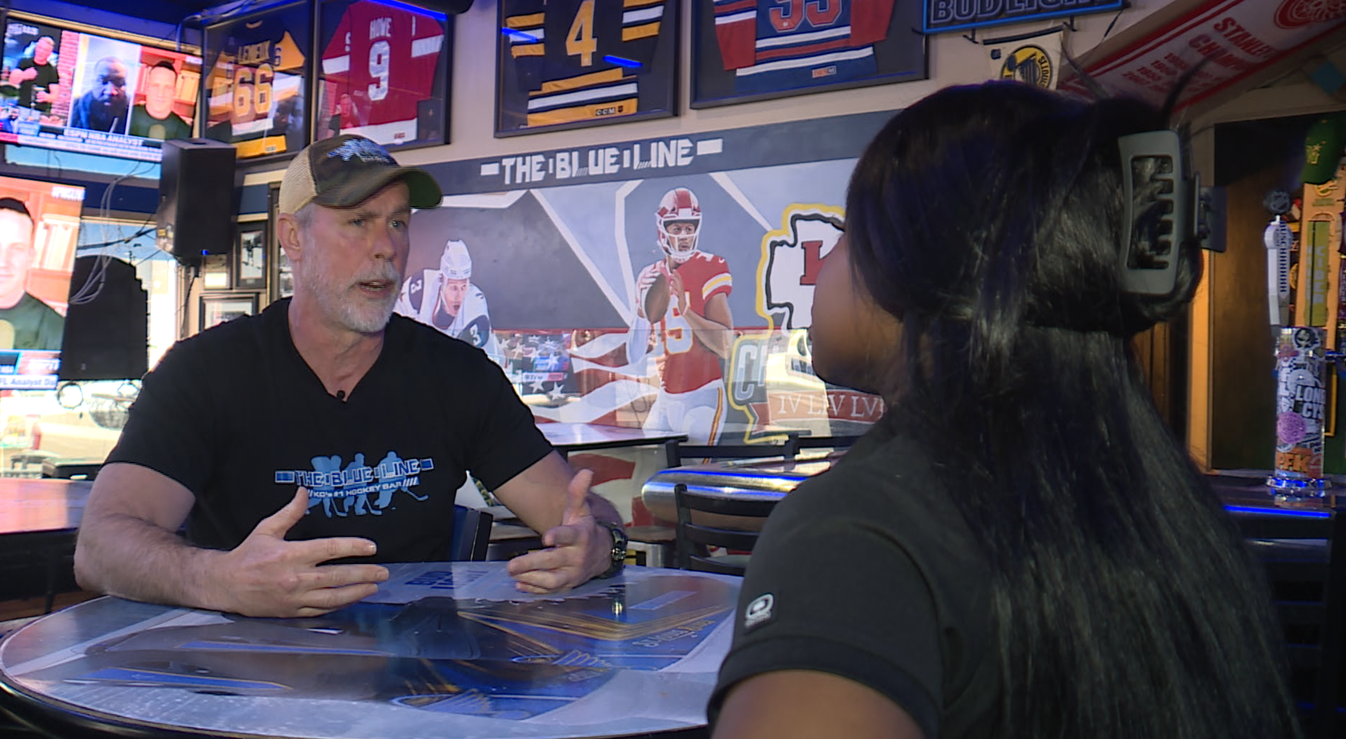 Steve Stegall, the owner of Blue Line Hockey Bar.png