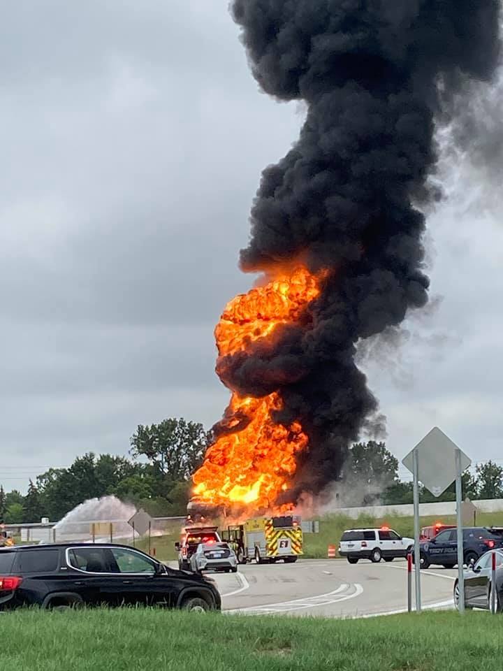 Tanker Fire