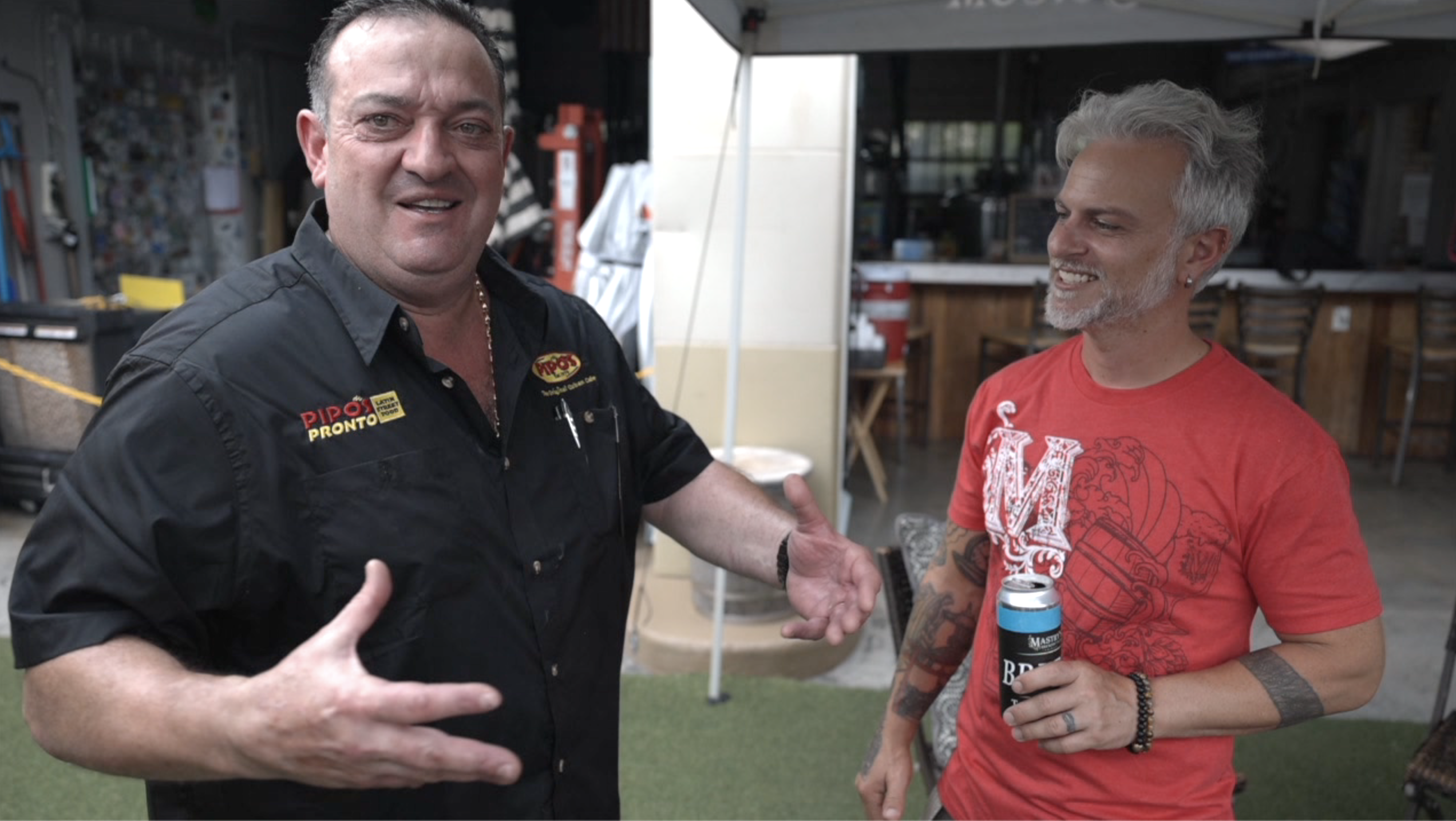 Ramon Hernandez, owner of Pipo's (Left), and Matthew Dahm, owner of Mastry's Brewing Co. (Right)