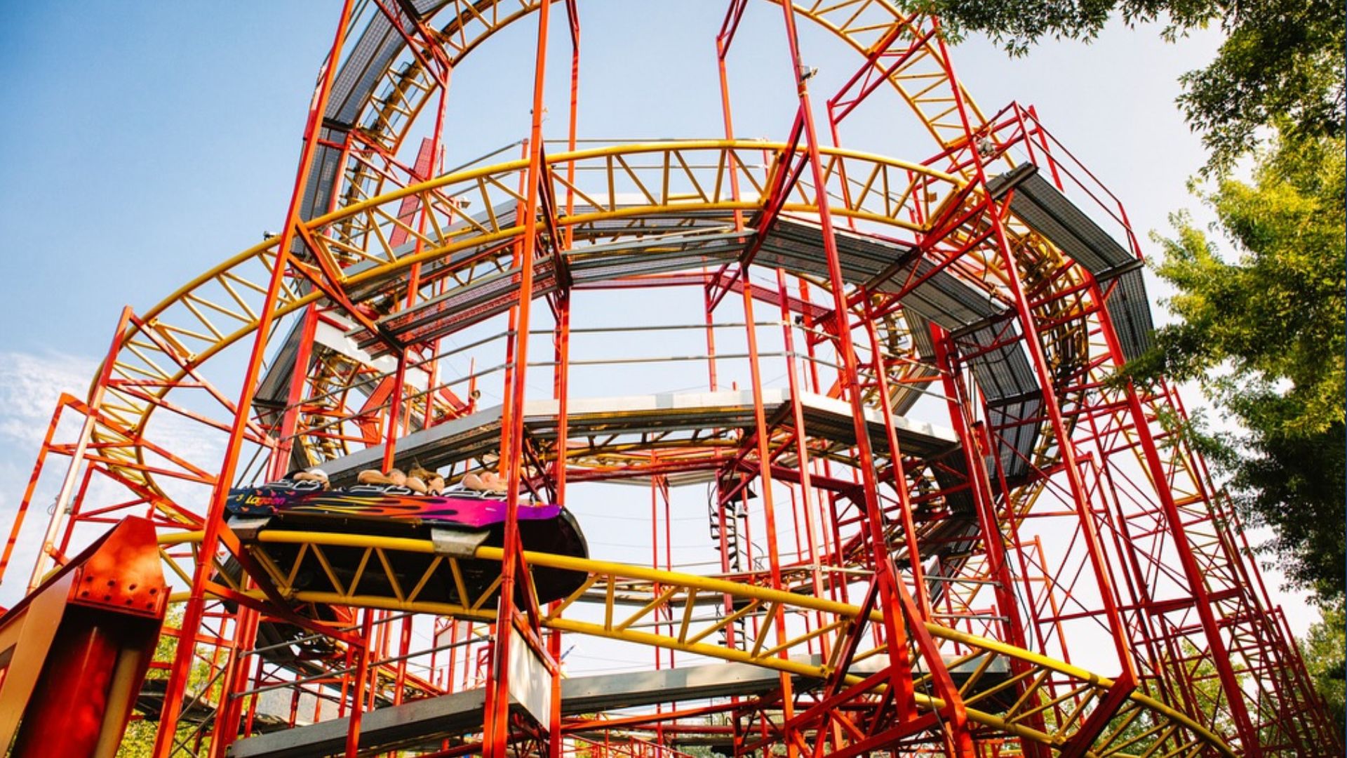 Lagoon Jet Star 2 rollercoaster