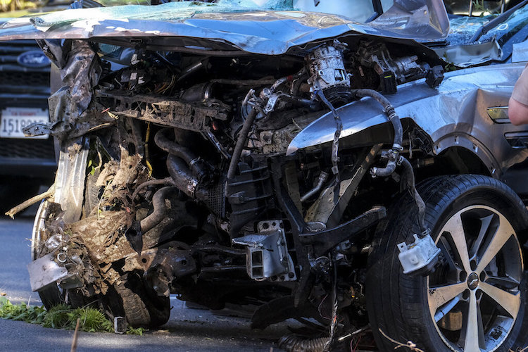 Tiger Woods Vehicle Crash Golf