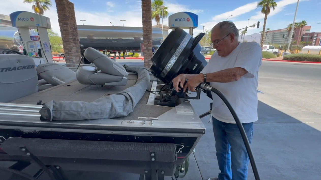 Northwest Las Vegas locals brace for high gas prices as they hit the road for Memorial Day Weekend