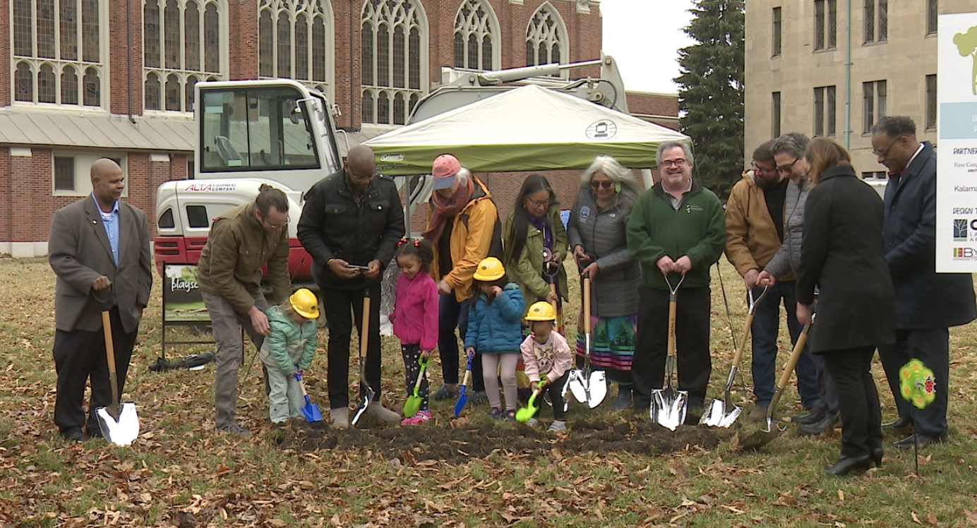 KZoo Children's Nature Playscape Breaks Ground