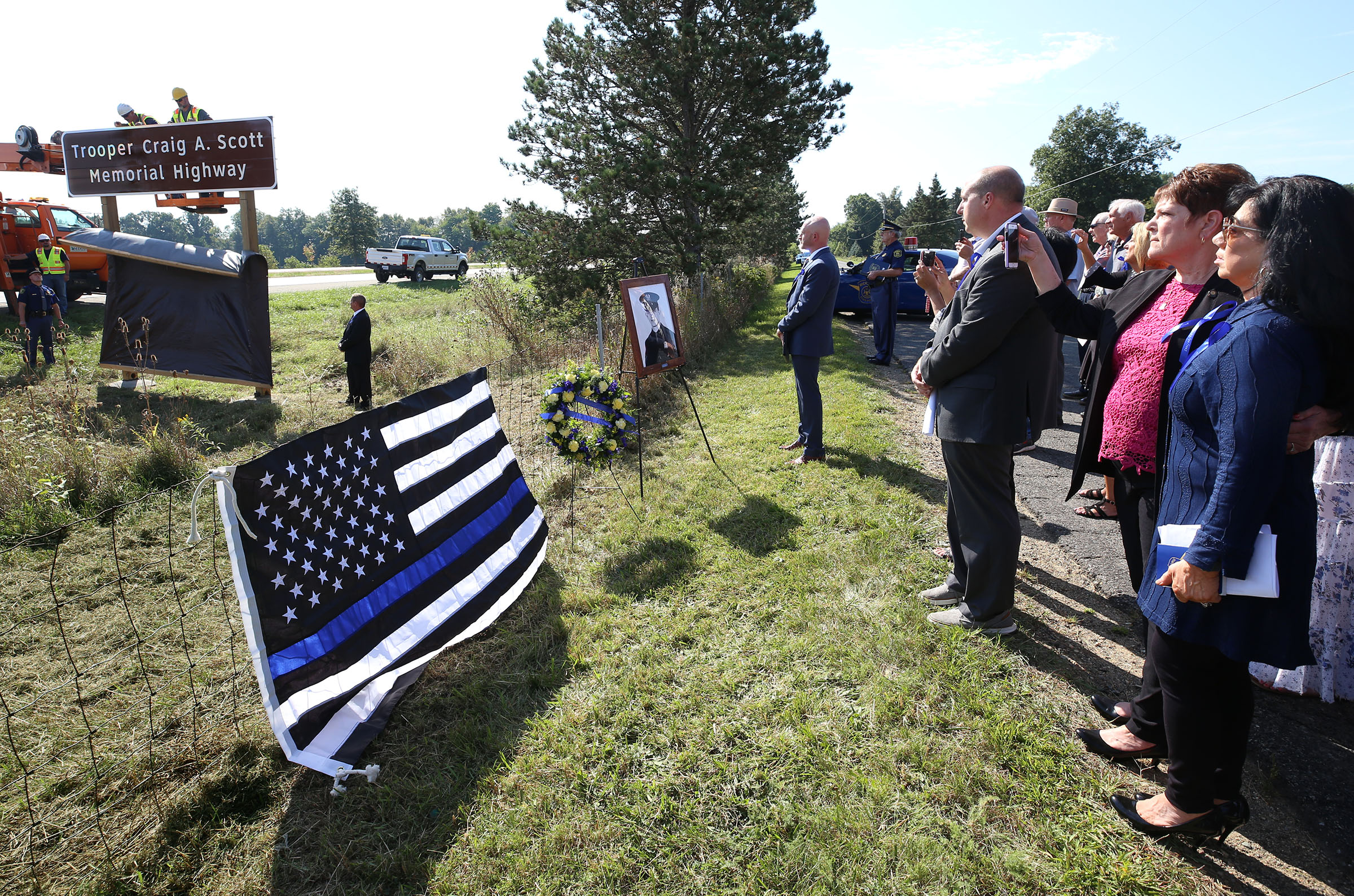 Trooper Craig A. Scott Memorial Highway Sign Unveiling.jpg