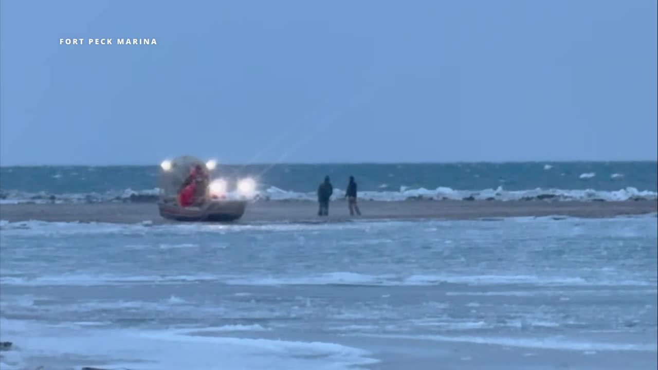Fort Peck Lake rescue operation highlights winter ice concerns
