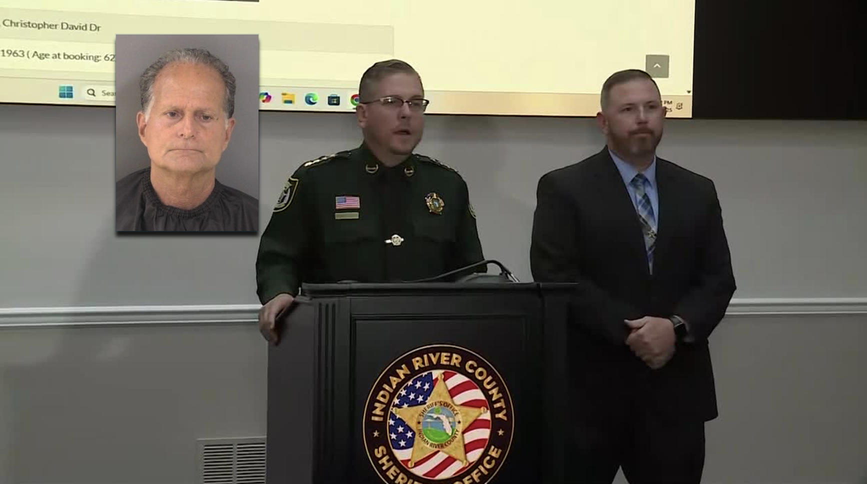 IRC sheriff Eric Flowers give update on arrest of Dr Olenek.png