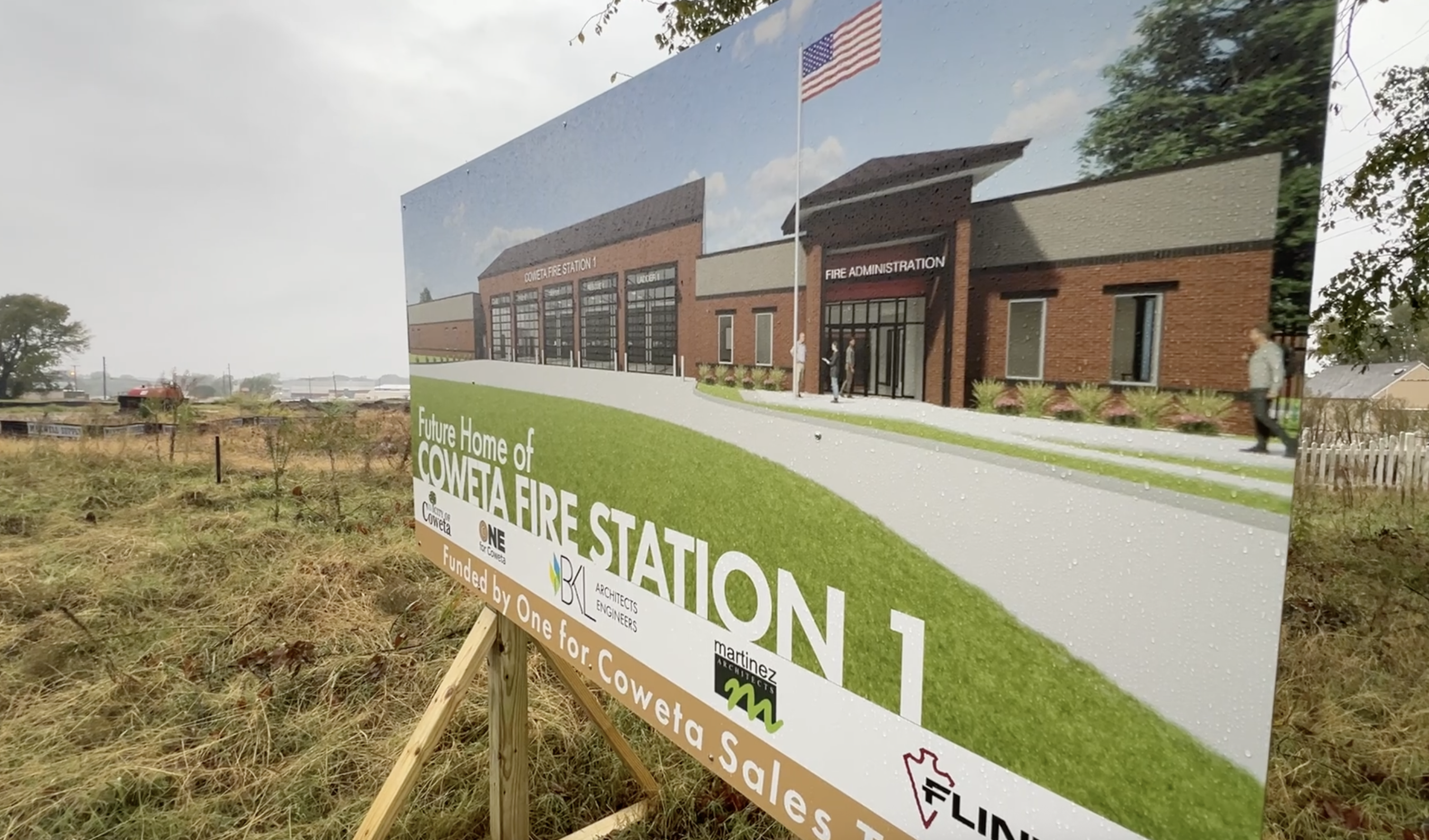 SIGNS OF PROGRESS: Coweta Police station, fire station plans move forward