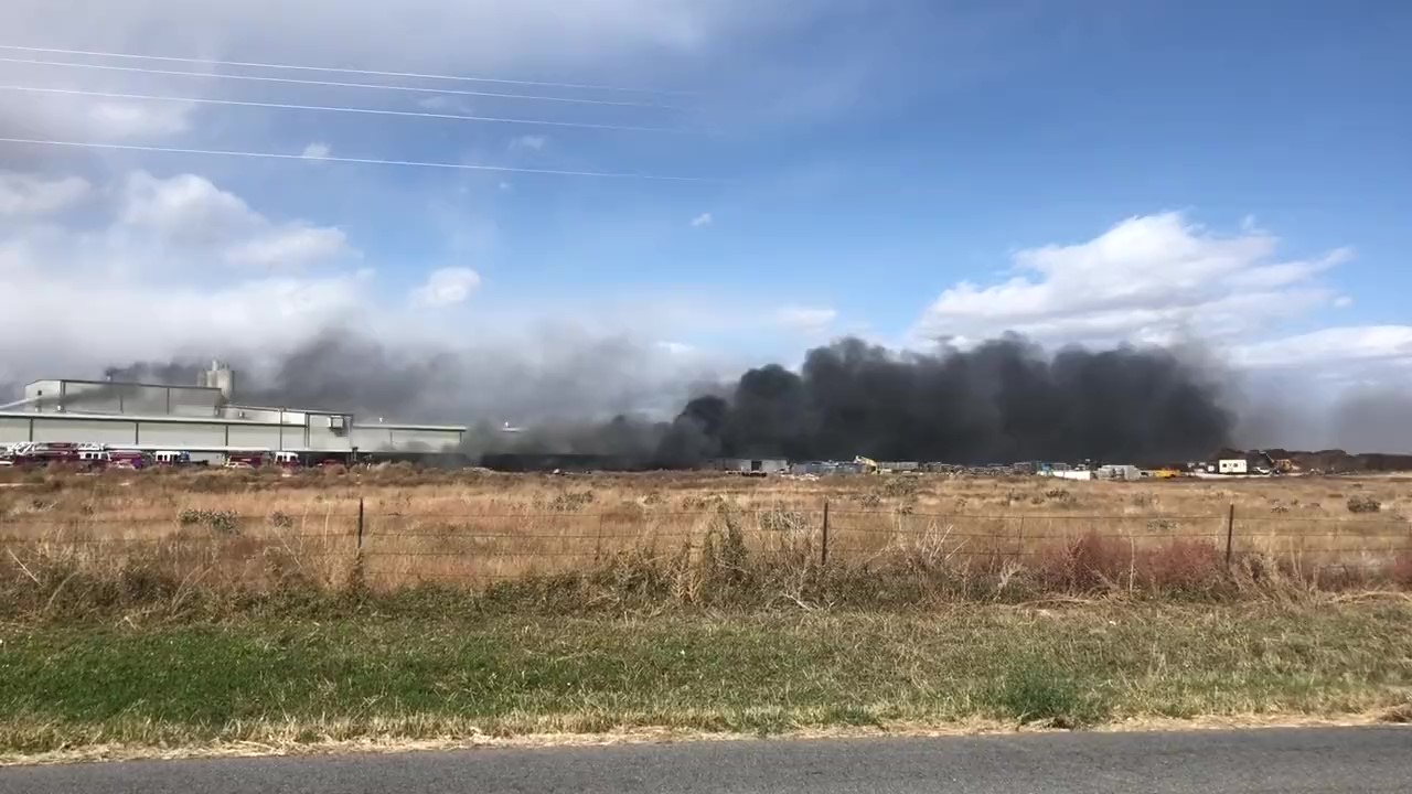 Fire at the Vossloh Plant in Pueblo
