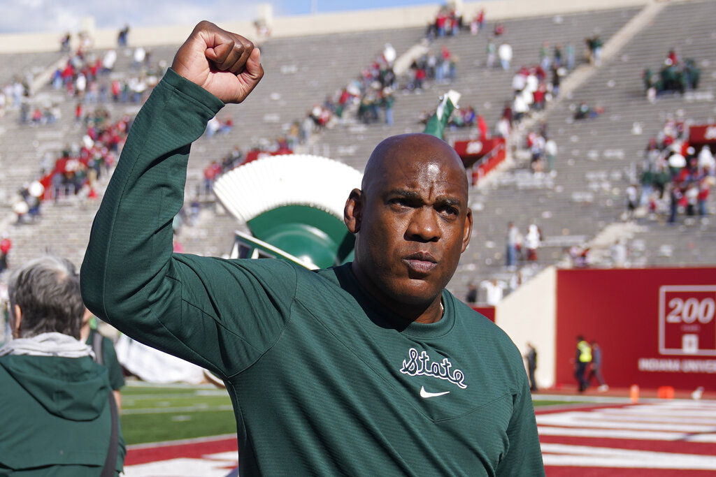 Michigan St Indiana Football Mel Tucker