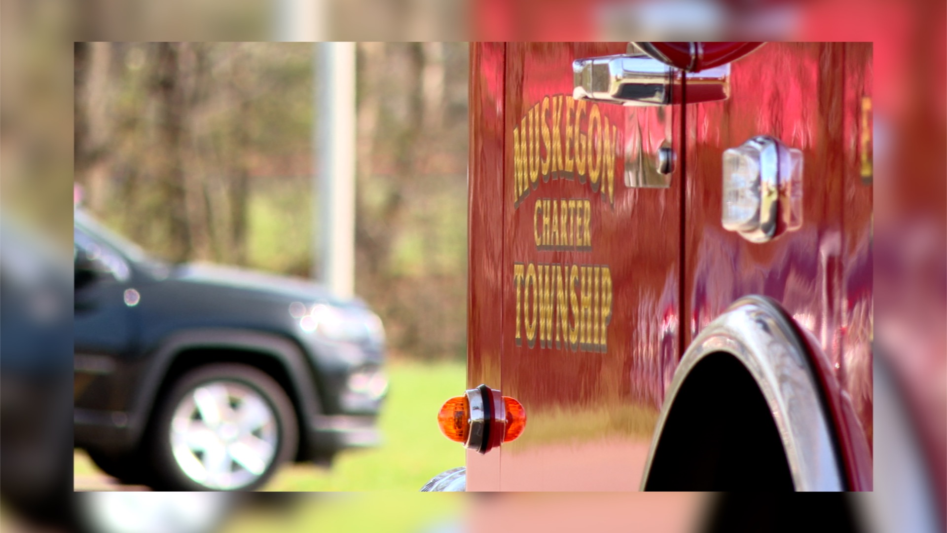 Muskegon Township fire department teaches elementary students pedestrian safety