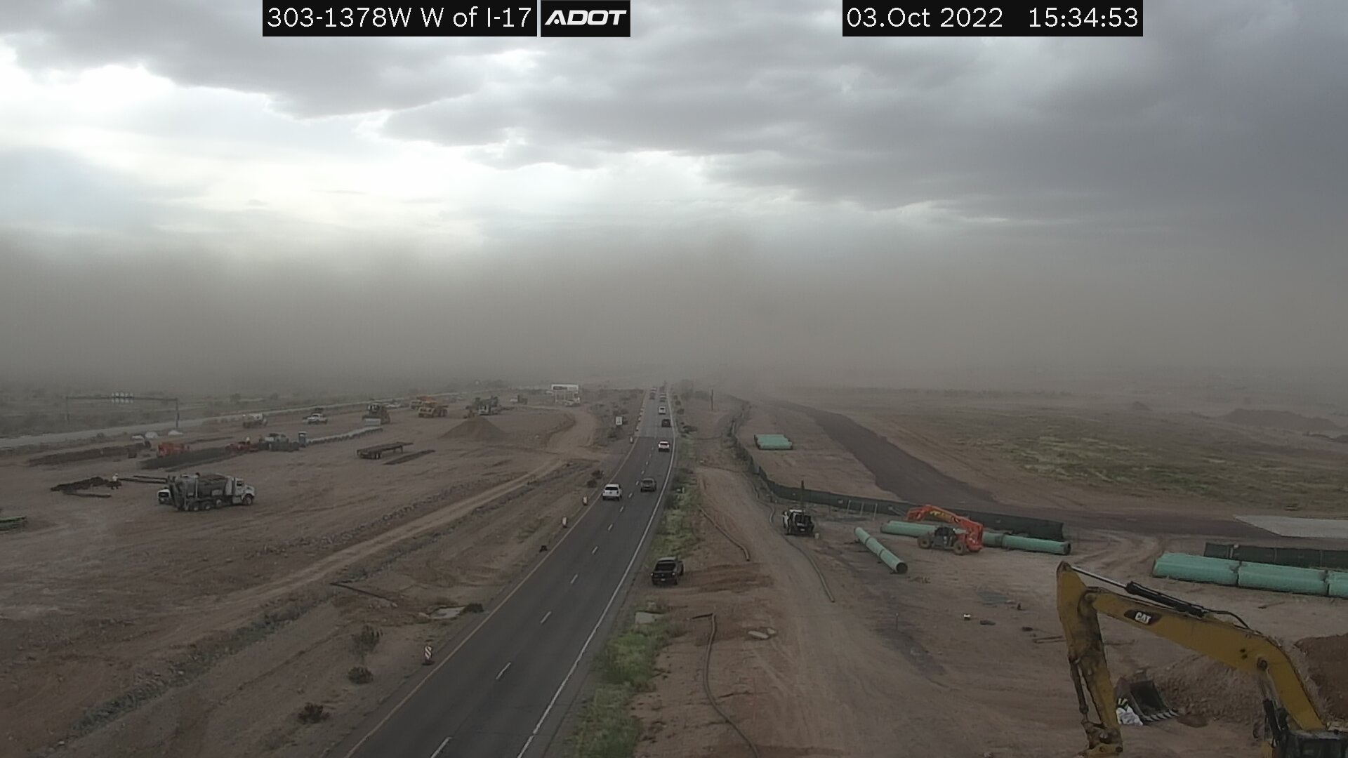 Dust storms heads for the Valley