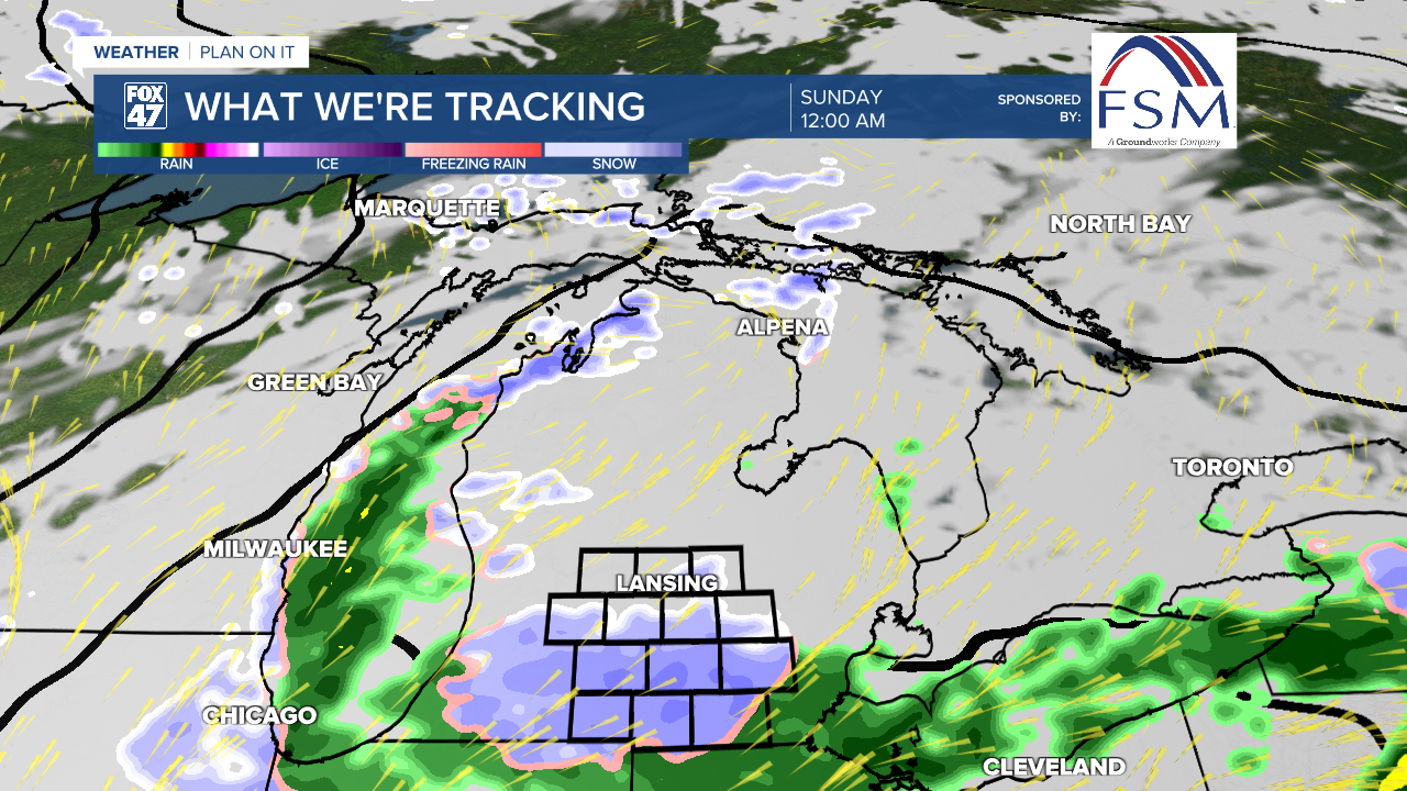 Heavy snow shifts a bit further south Saturday into Sunday with accumulations still possible across all neighborhoods