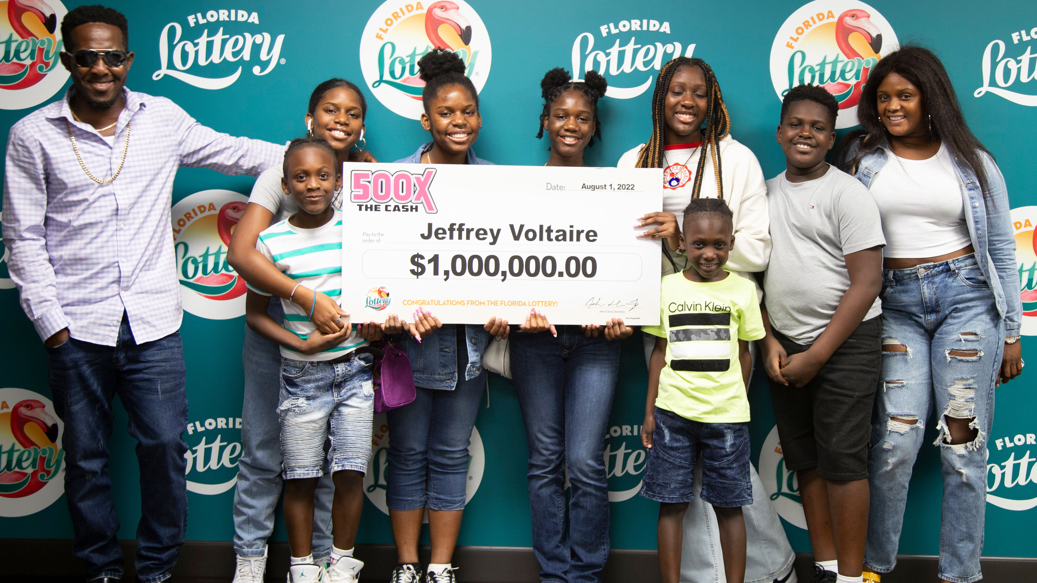 Jeffrey Voltaire, Port St. Lucie Lottery winner