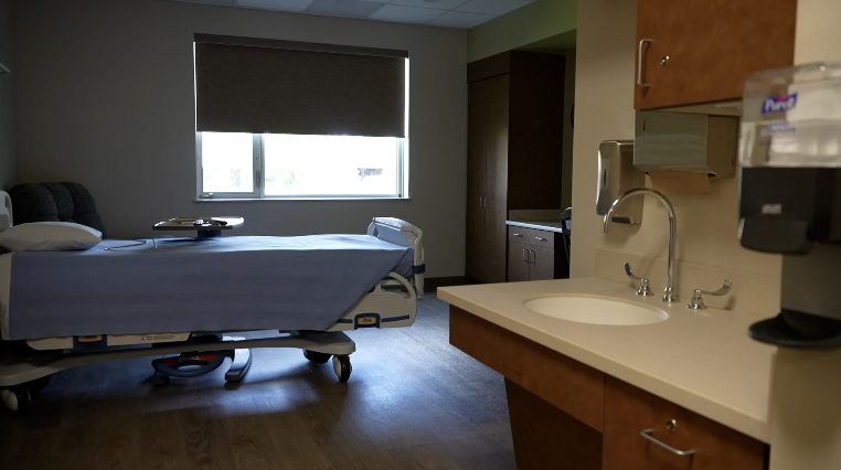 Hospital room in Ekalaka