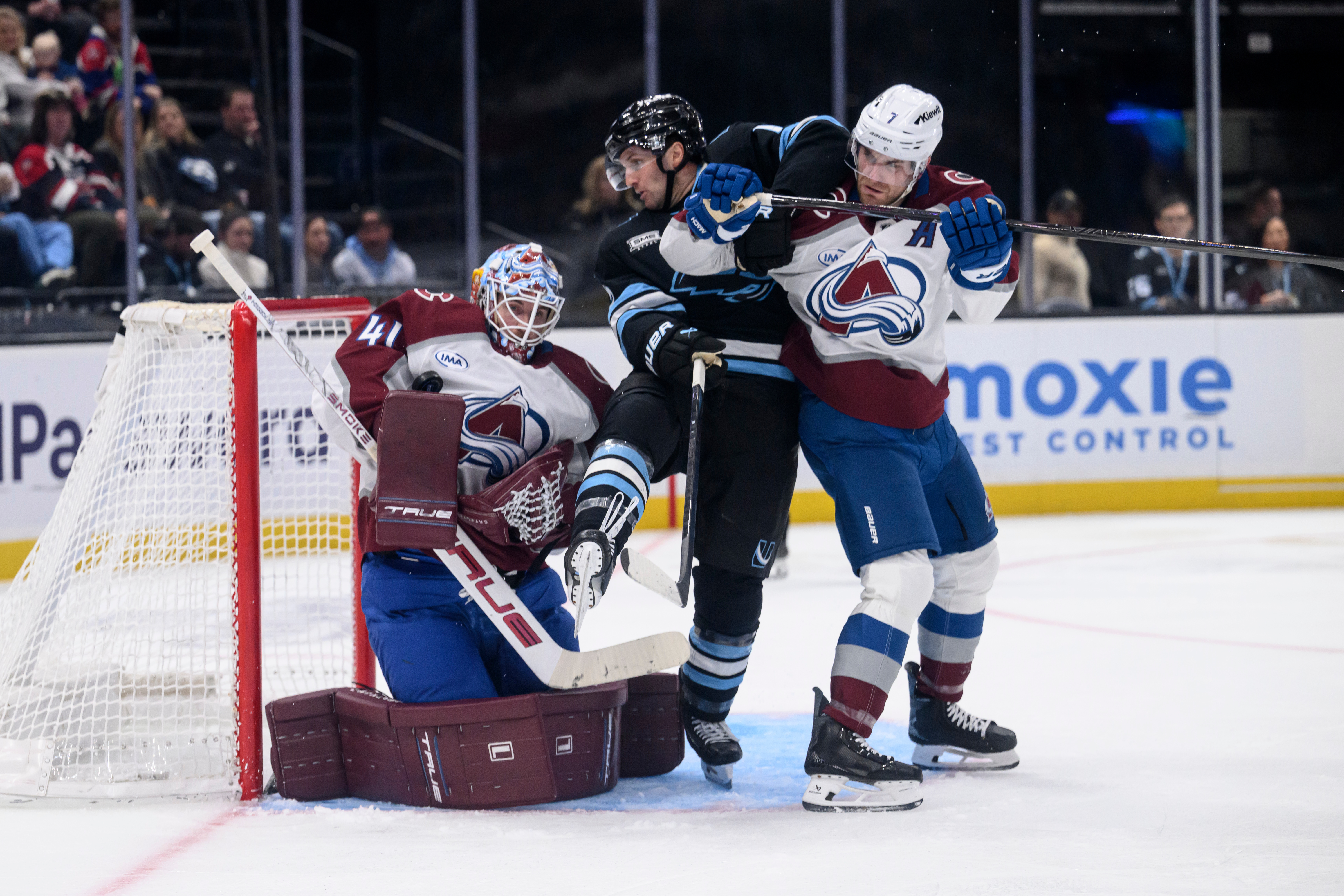 Scott Wedgewood, Alexander Kerfoot, Devon Toews