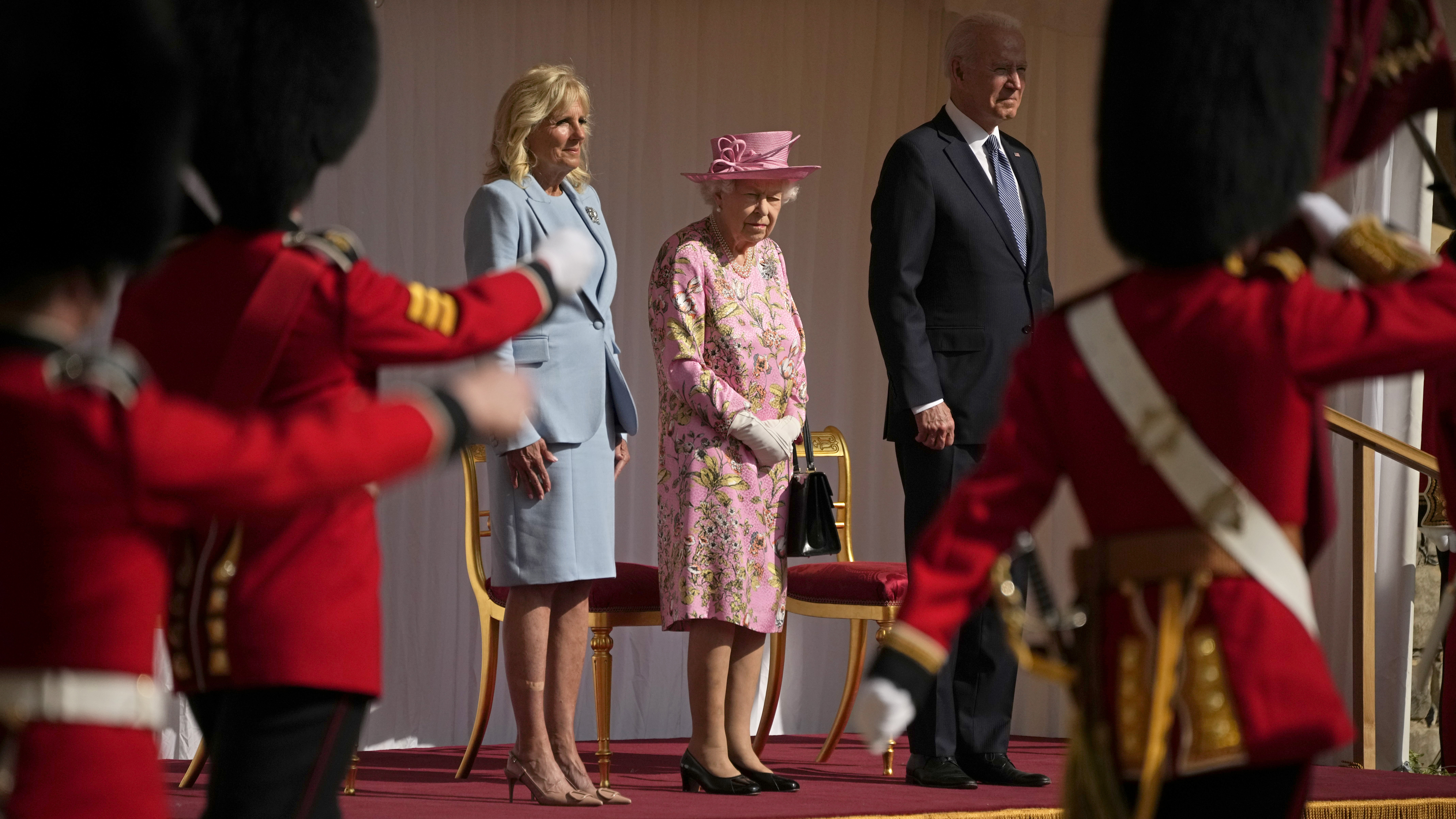 APTOPIX Britain Biden Queen