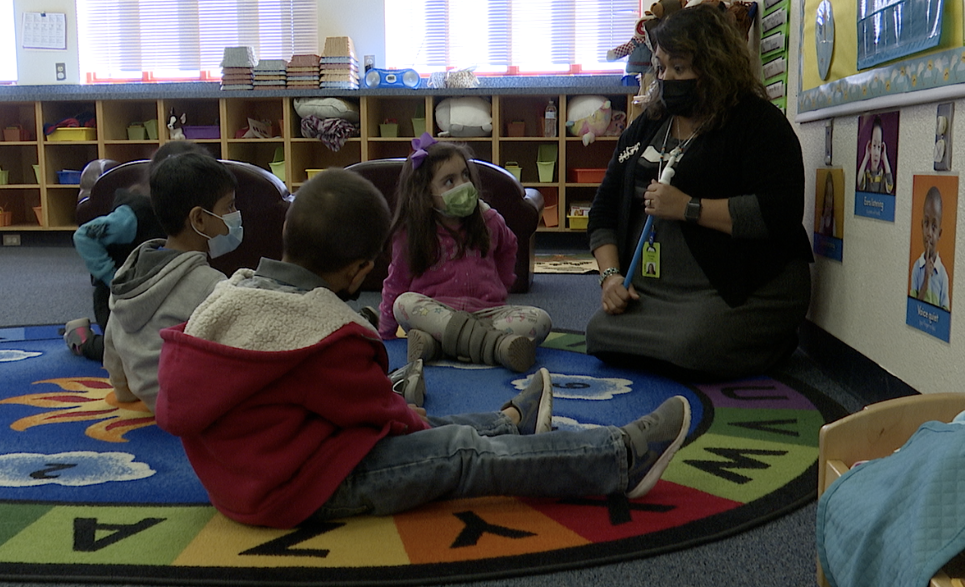 Hundreds of low-income families get free preschool education