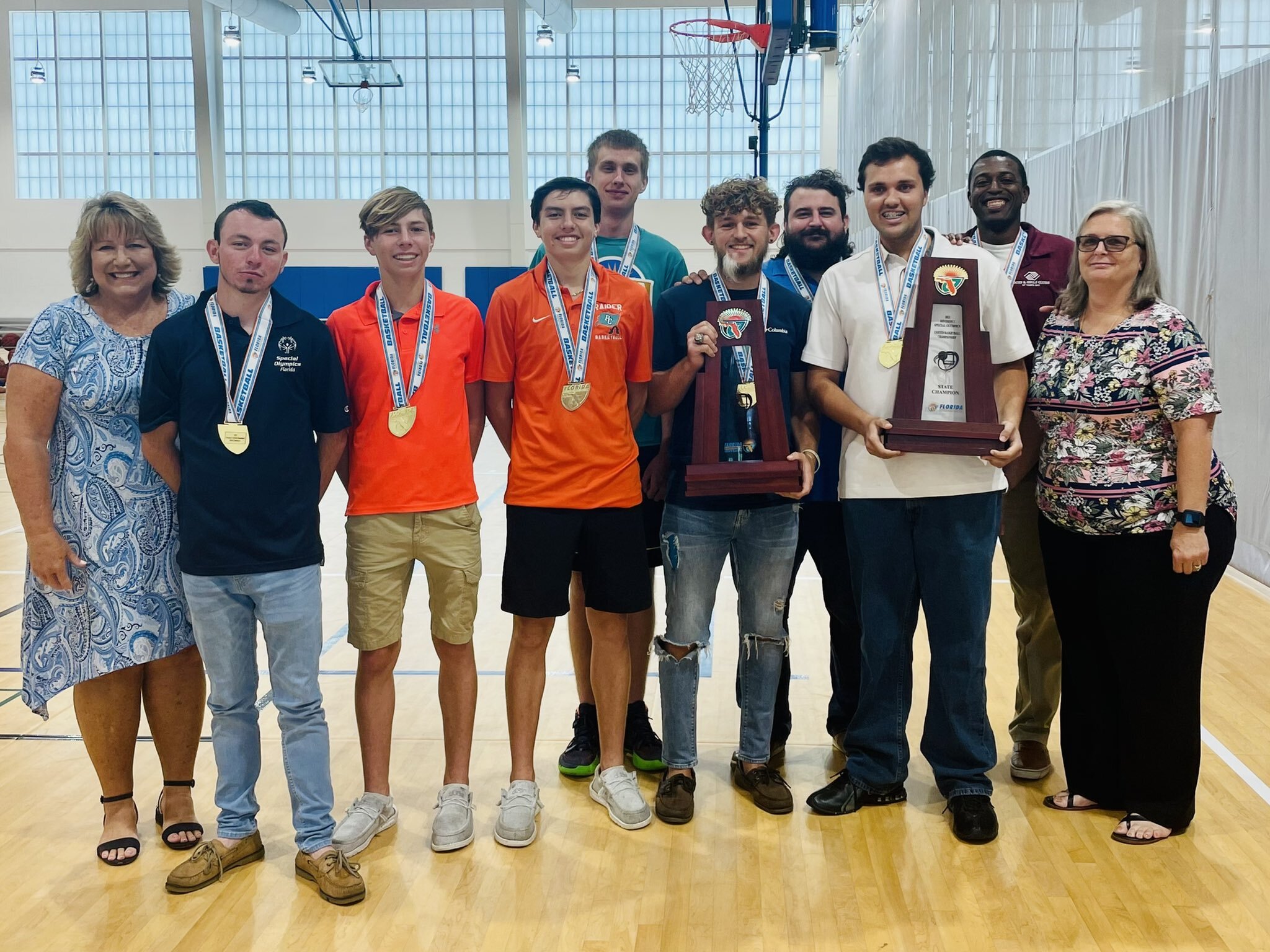 Plant City High Schools Special Olympics Basketball Team