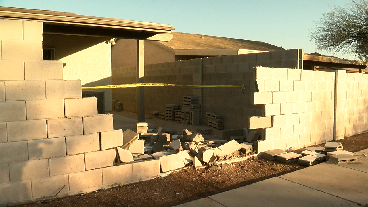 Police found two men in a crashed car with gunshot wounds late Tuesday night.