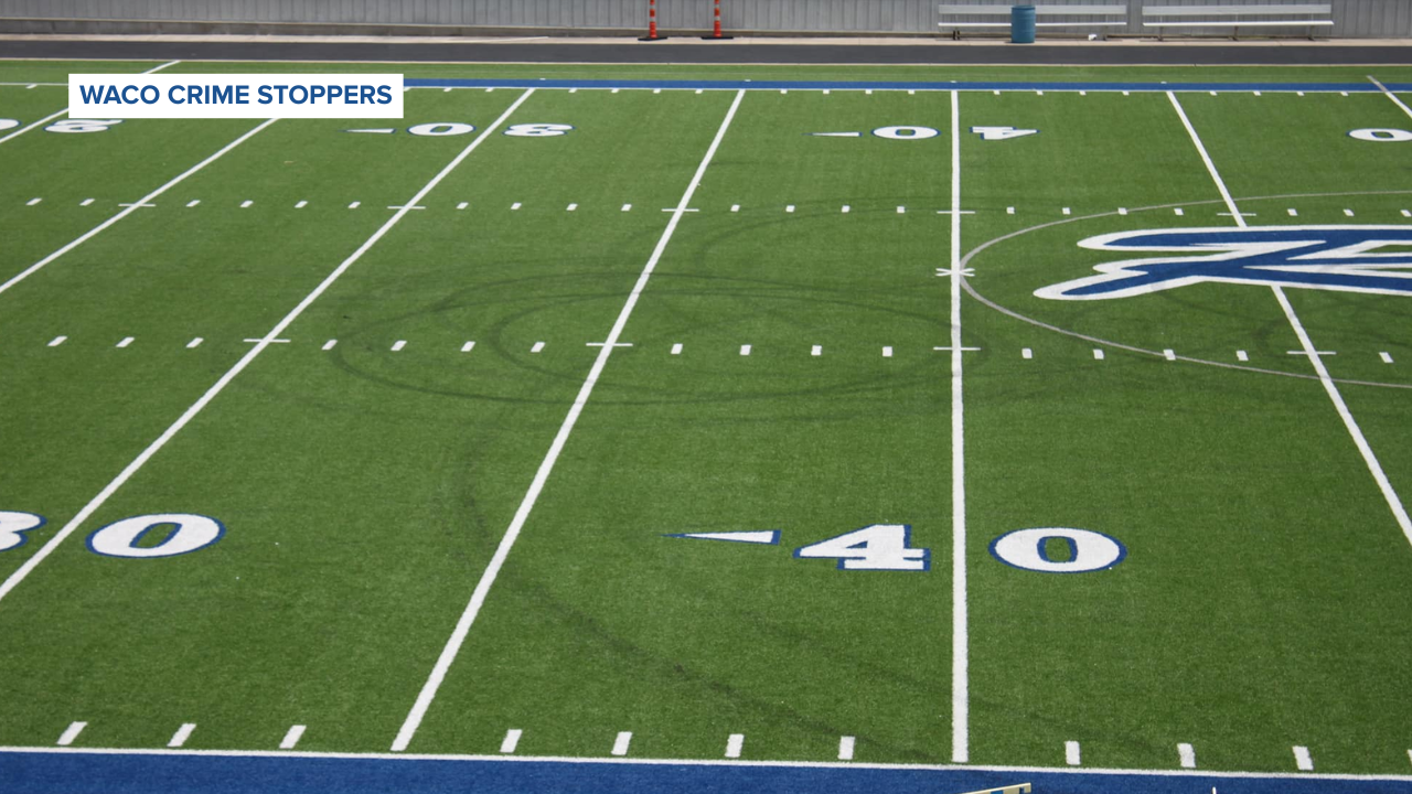 Robinson Field damage vandals