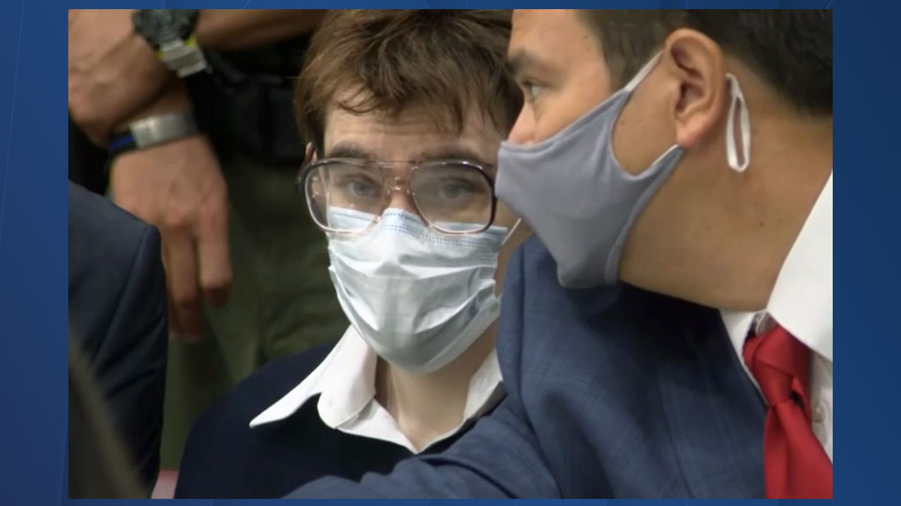 Parkland School Shooter Nikolas Cruz in court on 10/15/2021