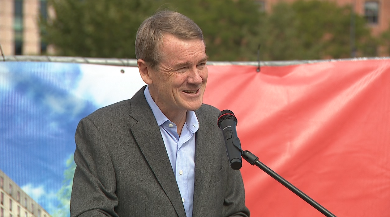 US Senator Michael Bennet promises more affordable housing in Colorado if he wins the 2026 governor's race
