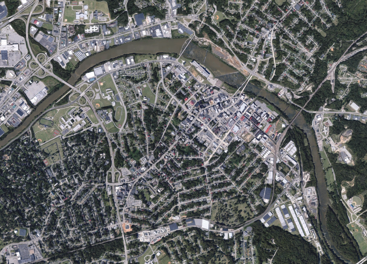 Five Forks area in Danville, Virginia 