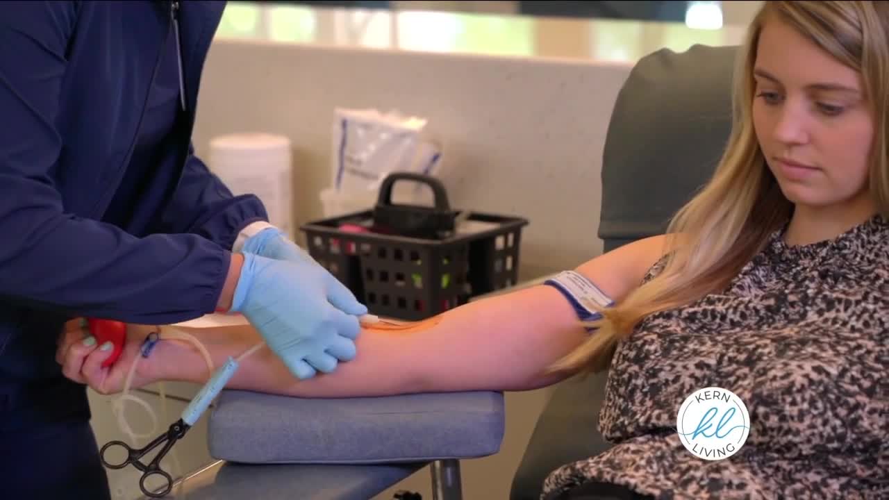 Blood Donation, Houchin Community Blood Bank, Kern Living, August 10, 2021