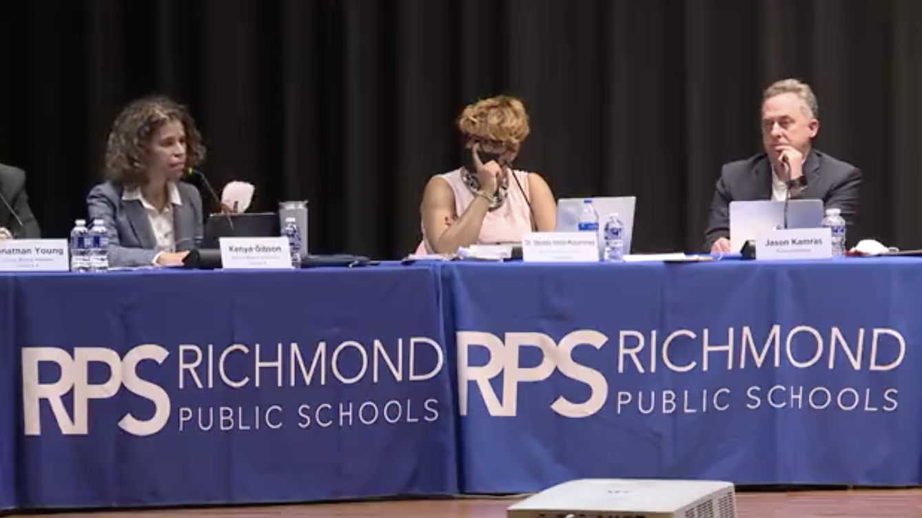 New leaders are in charge of Richmond School Board; Former chairwoman says her service was 'attacked'