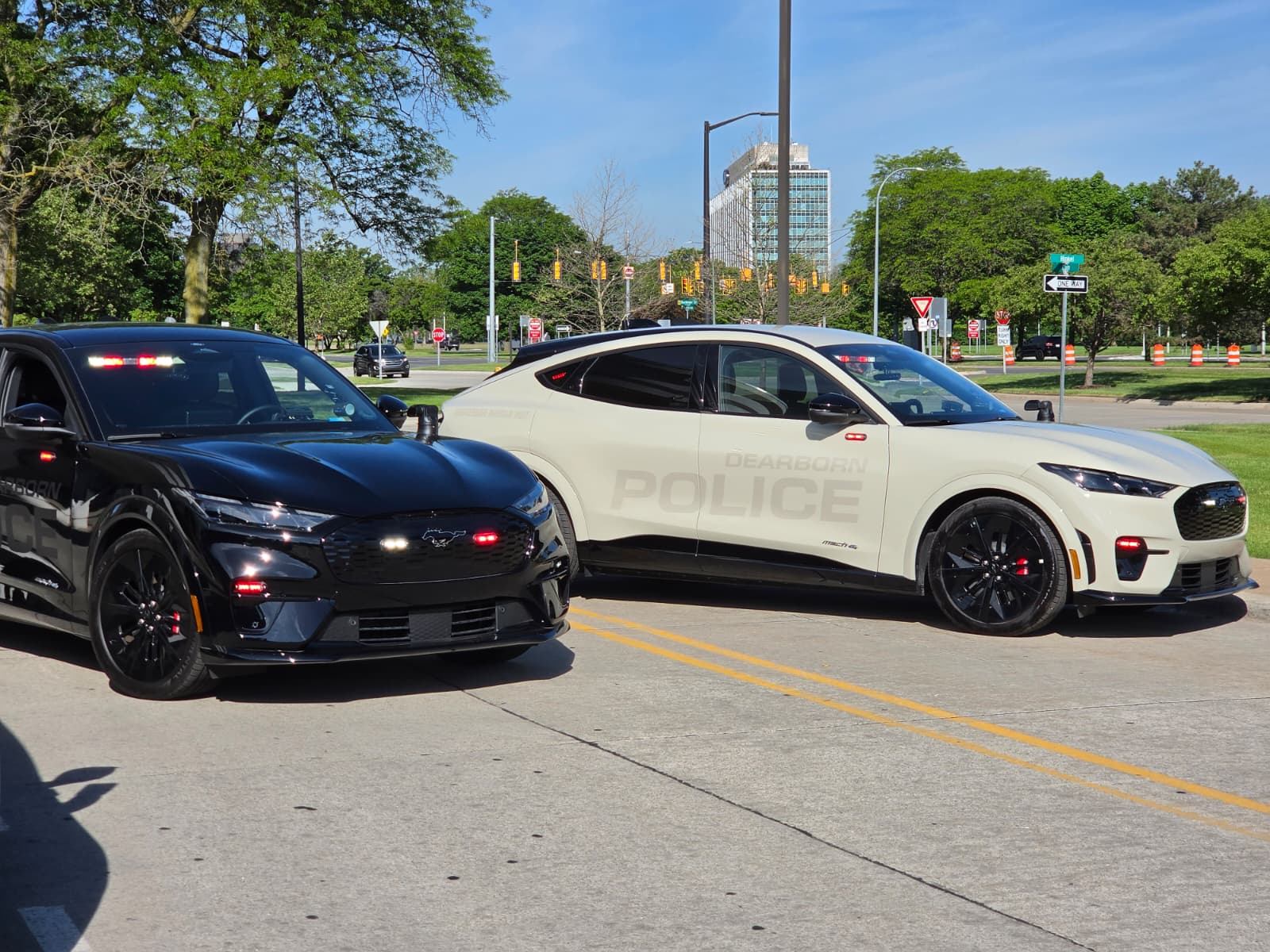 Dearborn Police Mach-E