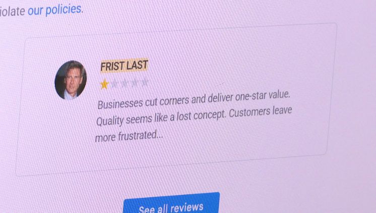 TN roofing companies targeted by fake 1-star Google review scam