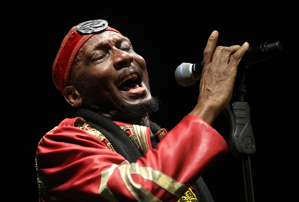 Jamaican musician, singer and actor Jimmy Cliff.