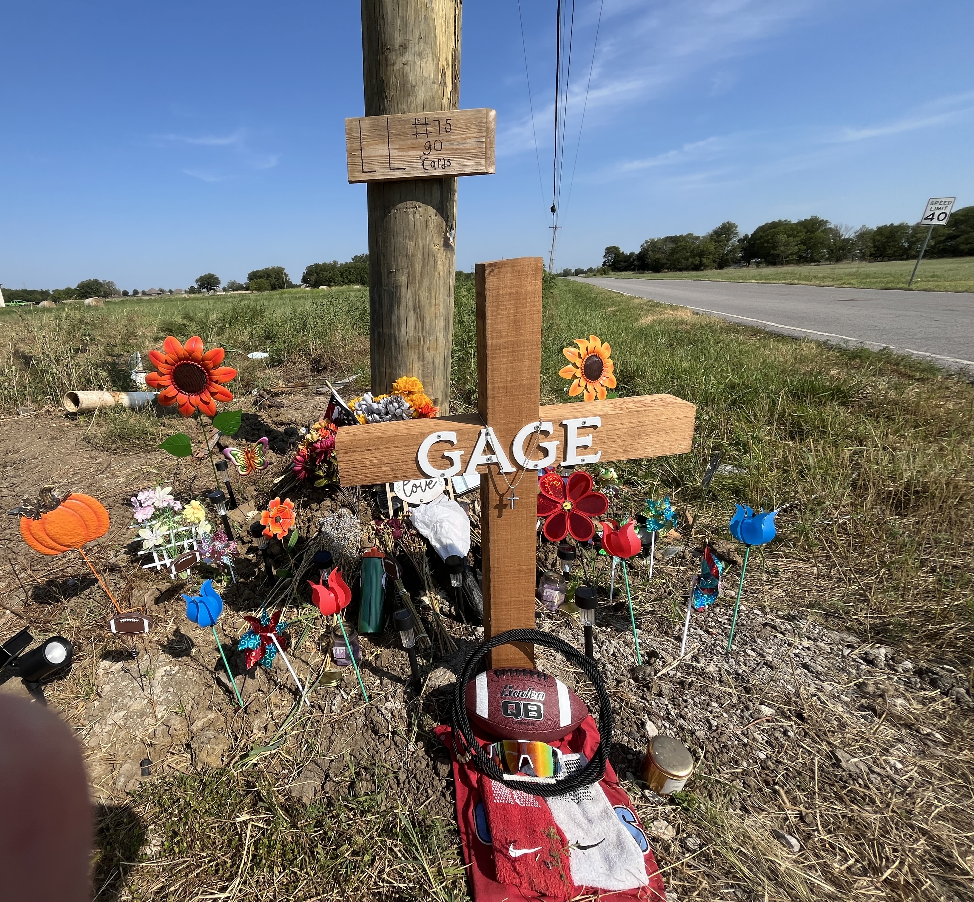 Memorial for Gage Nunes