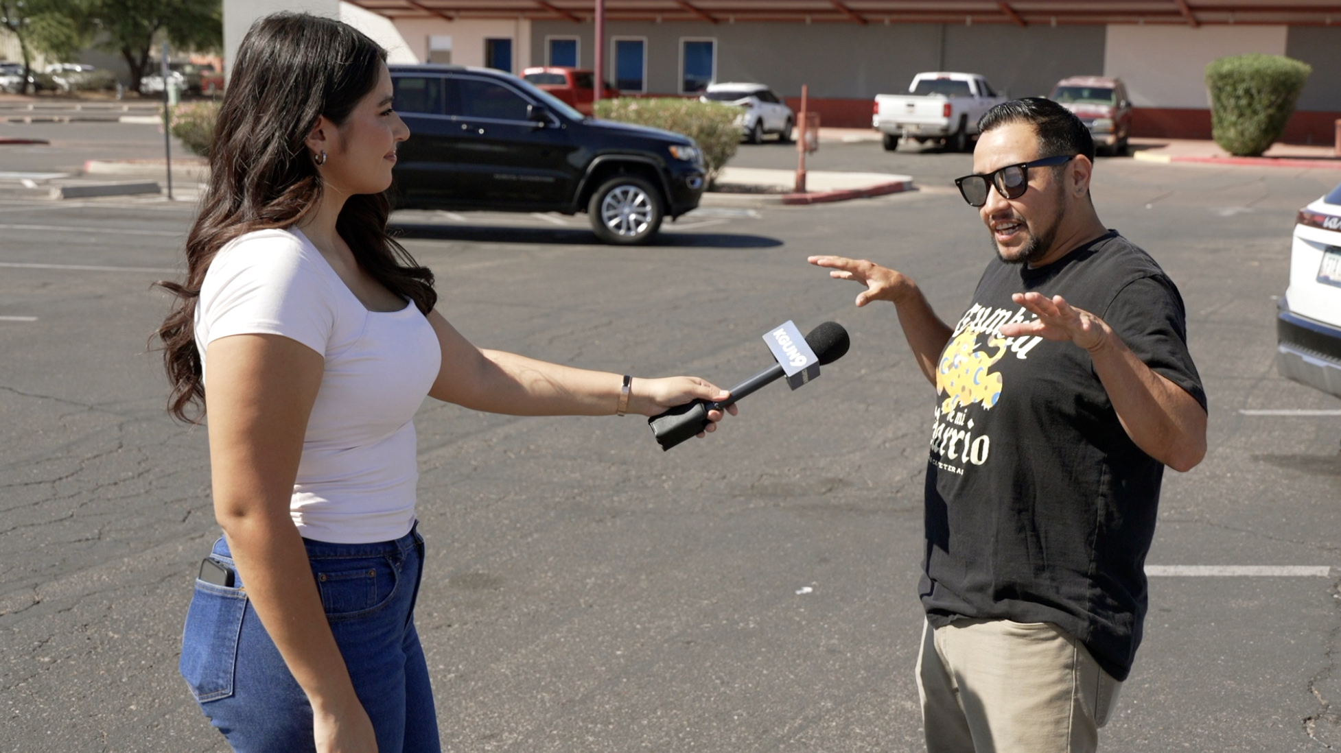 Jacqueline Aguilar and Mel Dominguez