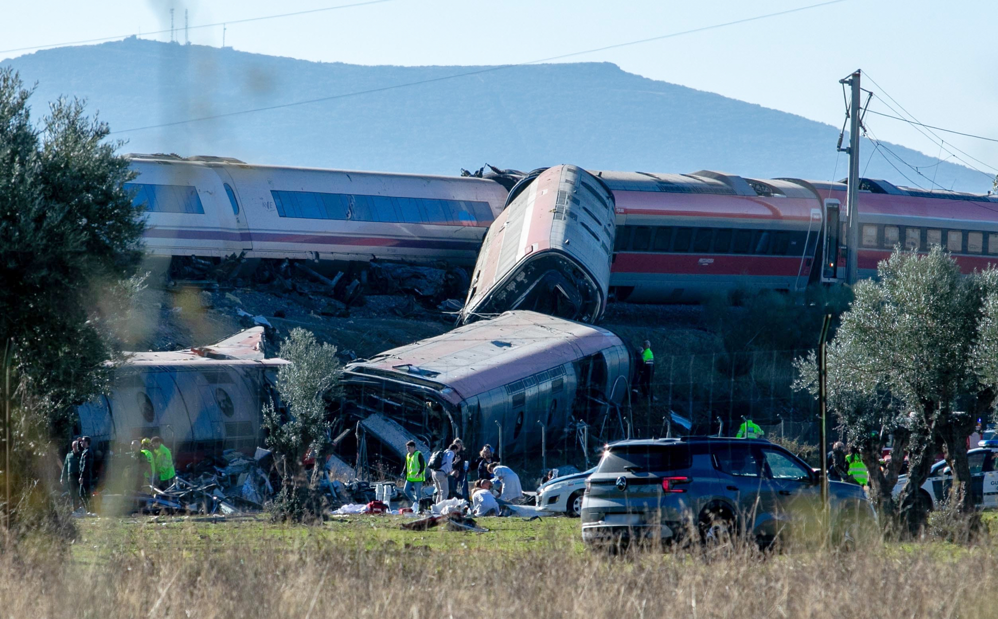 APTOPIX Spain Train Crash
