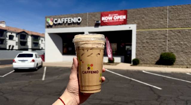 Horchata Espresso at Caffenio in Phoenix. 