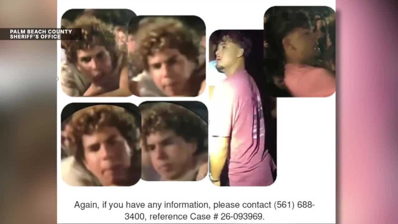 The Palm Beach County Sheriff's Office is asking for the public's help identifying two individuals in connection with a man being hospitalized after an altercation at a Luke Bryan concert at iTHINK Financial Amphitheater on Saturday, Sept. 12. 