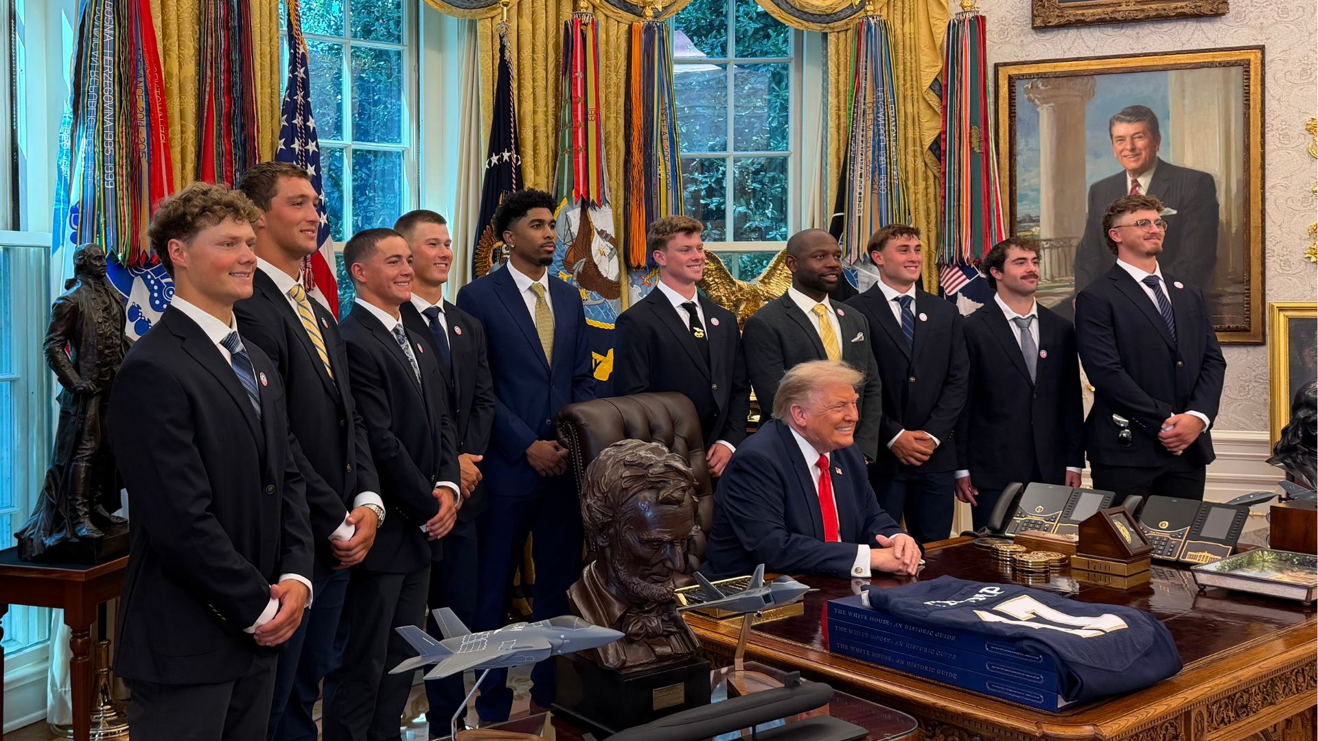 Montana State Bobcats at the White House