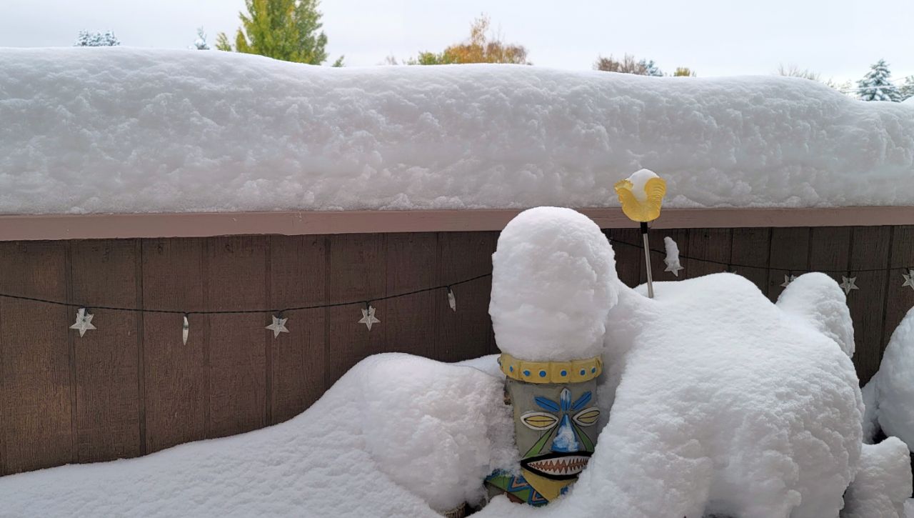 Snowy weekend broke records in Great Falls