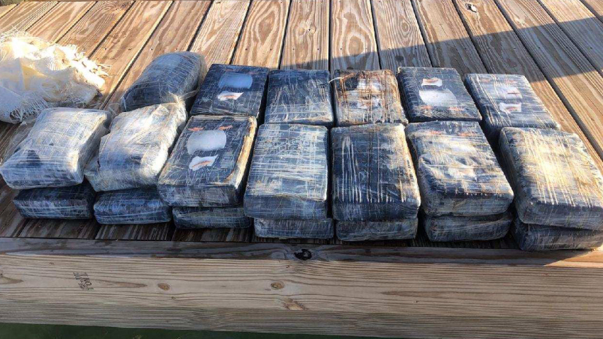 Almost 75 pounds of cocaine were found this week floating off the Florida Keys.
